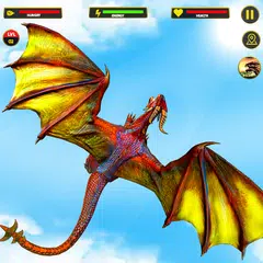 Flying Dragon City Attack- Dragon Attack Games