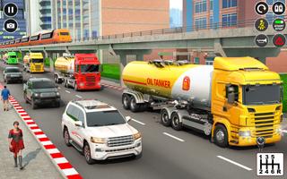 Oil Tanker Truck Driving Games 截圖 3