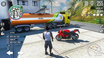 Oil Tanker Truck Driving Games 스크린샷 1