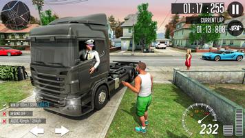 Oil Tanker Truck Driving Games 스크린샷 2