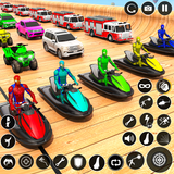 Superhero Car Games: Mega Ramp
