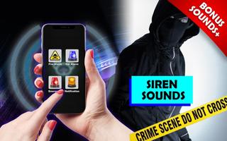 Police Siren Ringtones & Sound پوسٹر