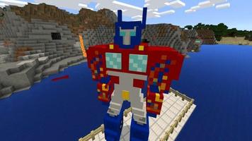 Transformers for Minecraft PE الملصق