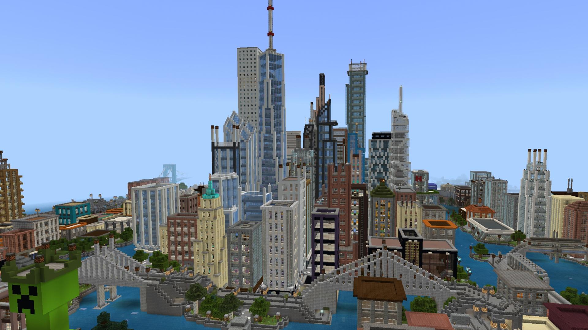 Карта города майнкрафт на телефон. Город Нью Йорк в МАЙНКРАФТЕ 1.12.2. Карта Нью-Йорка майнкрафт. Minecraft город 1.1.2.2. Карта на Нью Йорк в майнкрафт 1.7.10.