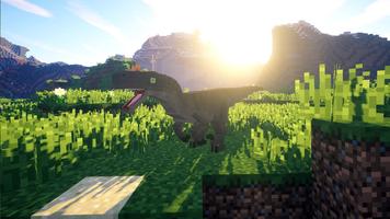 Jurassic Mods for Minecraft PE الملصق