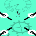 One finger Get Down Game, free and fun to play