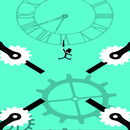 APK One finger Get Down Game, free and fun to play