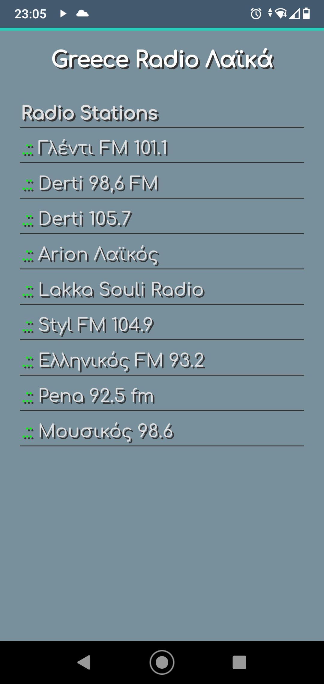 Greek Laika Radios - Best & Beloved of Greek music for Android - APK  Download