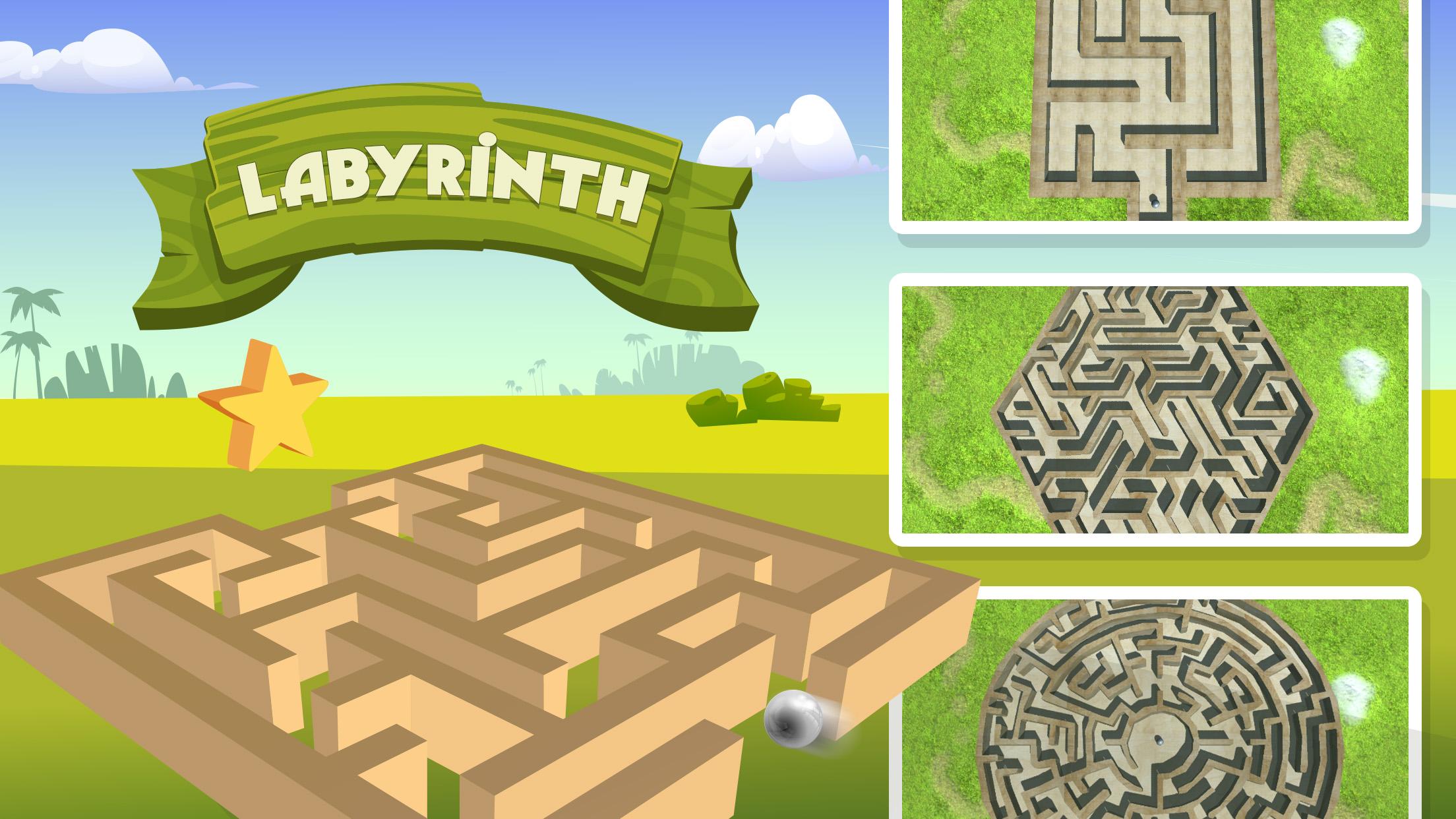 Classique Labyrinthe - Labyrinthe 3D Brain Games APK pour Android  Télécharger