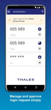 SafeNet MobilePASS+ 截图 1