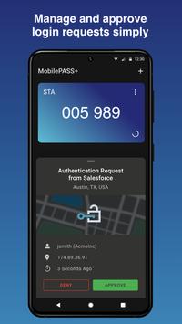 SafeNet MobilePASS+ screenshot 1