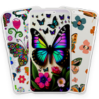 Fondo de pantalla de mariposa icono