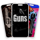 Fondo de pantalla de pistola icono
