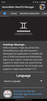 GeminiMan WearOS Manager โปสเตอร์