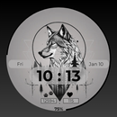 Wolf Spirit Digital Watchface APK