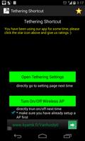 Hotspot/Tethering Shortcut penulis hantaran