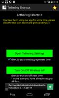 Hotspot/Tethering Shortcut syot layar 1