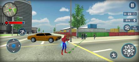 Spider Fighter Superhero Games Affiche