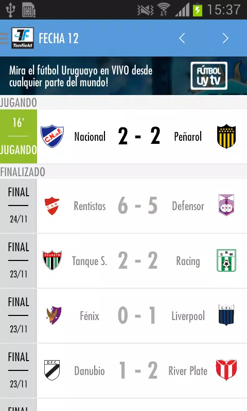 Fútbol en Vivo Uruguay Radios APK for Android Download