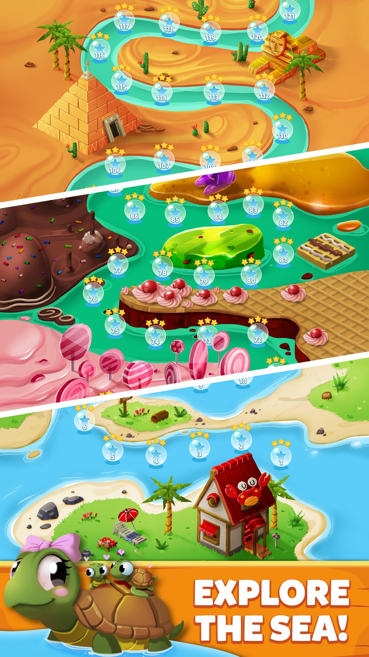 Bubble Words - Word Games Puzzle screenshot 1