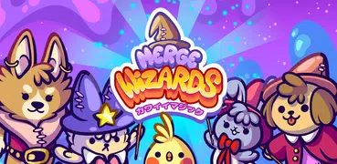 Merge Wizards - Idle Kawaii-Spiele