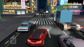 SuperCar Racing - 極端交通賽車遊戲：交通繁忙 截圖 2