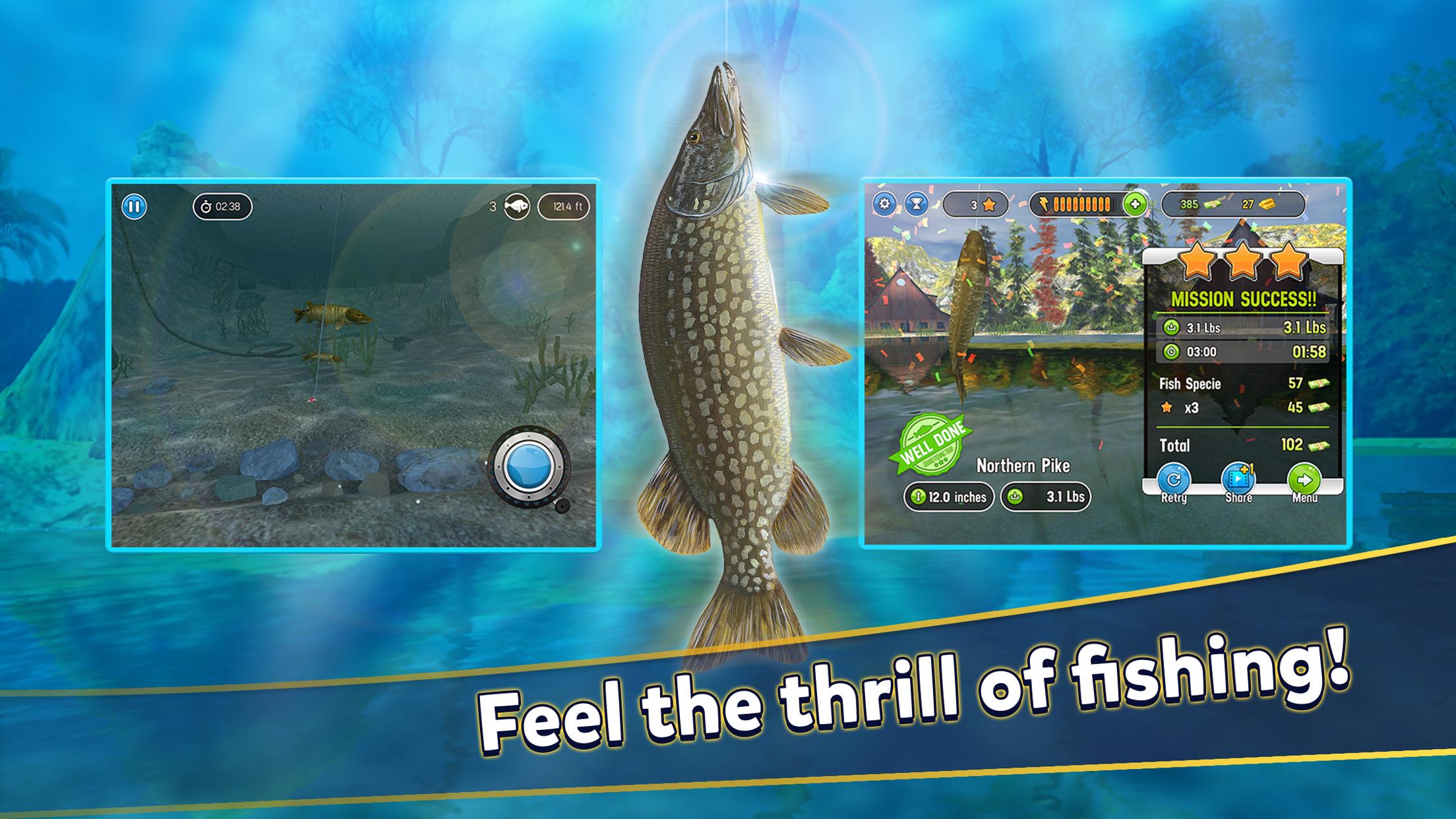 Fishing Simulator Hook Catch Hunting Game For Android Apk Download - hooked simulator roblox