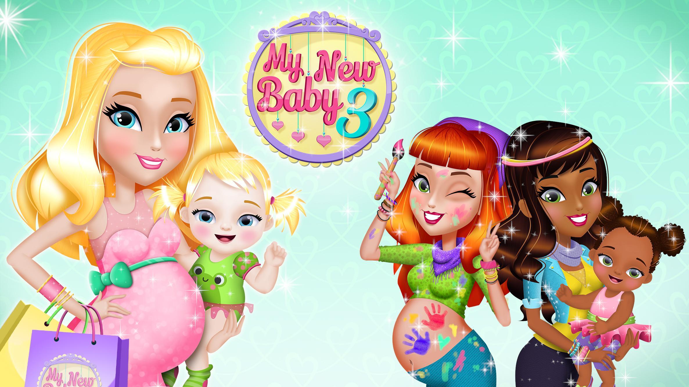 My new baby. Baby Care Kids games Android.