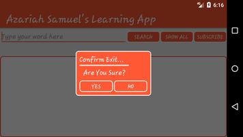 Azariah Samuel Learning App Ekran Görüntüsü 3