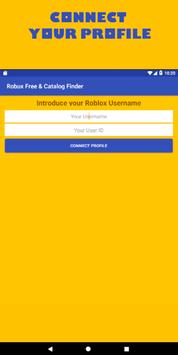 Robux Free Tips And Catalog Items Finder 2018 For Android Apk - roblox account finder