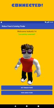 Robux Free Tips And Catalog Items Finder 2018 For Android Apk - robux free tips and catalog items finder 2018 تصوير الشاشة 19
