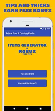 Download Robux Free Tips And Catalog Items Finder 2018 Apk For