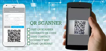 Wifi QR code scanner app
