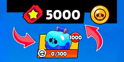 Gems and Coins generator for Brawl Stars 截图 1