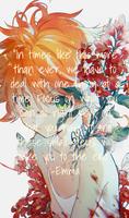 Anime Quotes Affiche