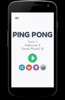 Fútbol de ping pong Poster