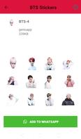 BTS Stickers capture d'écran 1