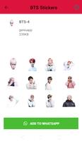 BTS Stickers स्क्रीनशॉट 1