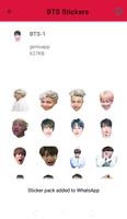 BTS Stickers स्क्रीनशॉट 2