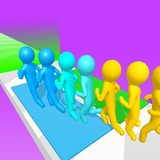 Colors Rush! Color Hide Run 3D icono