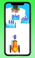 Crowd Control Castle Battle 3D imagem de tela 1