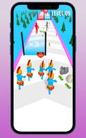 Crowd Grow Runner Evolution 3D capture d'écran 2