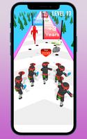 Crowd Grow Runner Evolution 3D capture d'écran 3