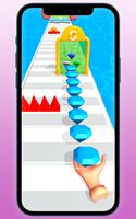 Gem Rush! Jewel Stack Maker 3D Ekran Görüntüsü 3