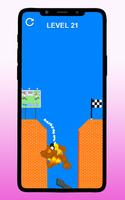 Draw Line Bridge Car Rush 3D screenshot 3