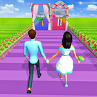 Fantasy Wedding! Theme Run 3D icône