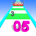 Largest Number Joining Rush 3D icono