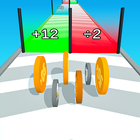 Money Race! Coin Run Count 3D icono