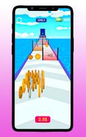 Money Race! Coin Run Count 3D Poster