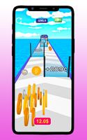Money Race! Coin Run Count 3D captura de pantalla 1
